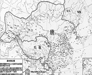 地图上的大中华中国历史上主要王朝的疆域和版图变迁